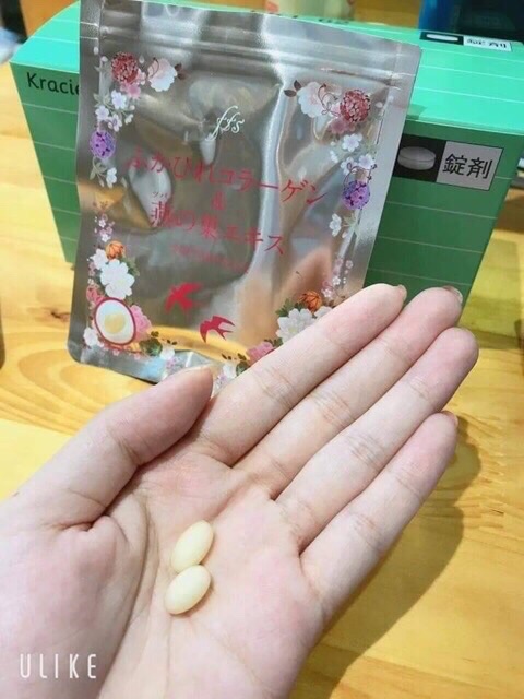 Viên uống Collagen tươi chiết xuất tổ yến 30 viên Nhật Bản | BigBuy360 - bigbuy360.vn