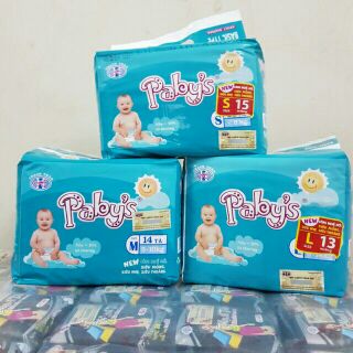 Bỉm dán baby Thạch thảo size S-120 miếng, M-112 miếng, L-104 miếng