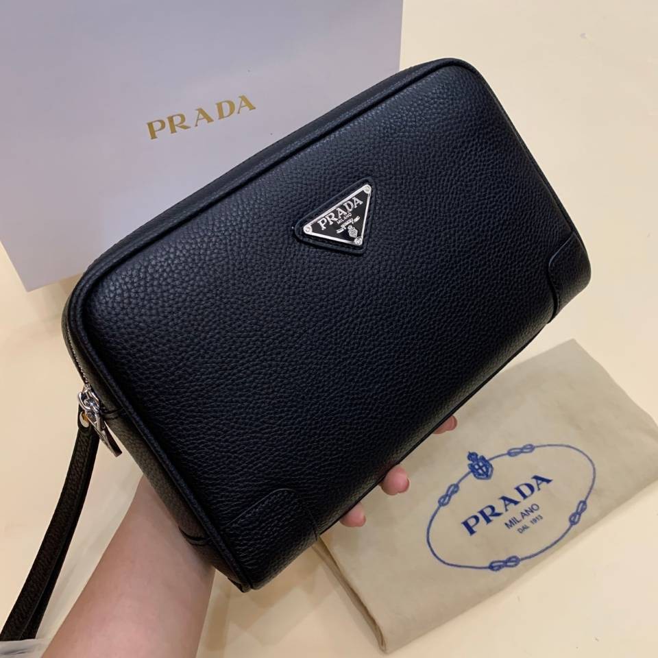Ví nam Prada da bò cao cấp VPRA-05