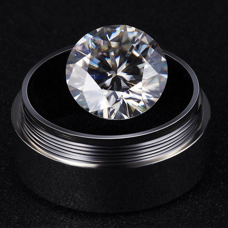 SIÊU PHẨM SIZE 12Ly - Kim cương nhân tạo Moissanite nước D - VVS1 . Kiểm định quốc tế GRA. Giá tốt nhất thị trường.