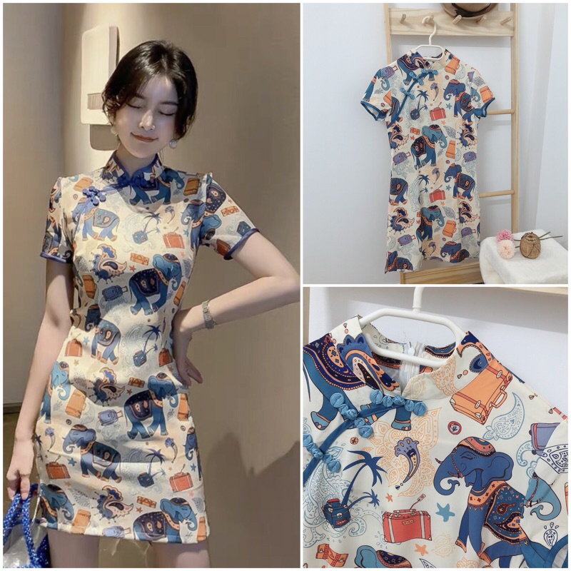 Sườn xám xinh đẹp hot trend có BIG SIZE