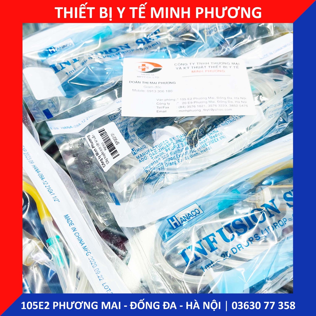 Dây truyền dịch tiệt khuẩn Hanaco