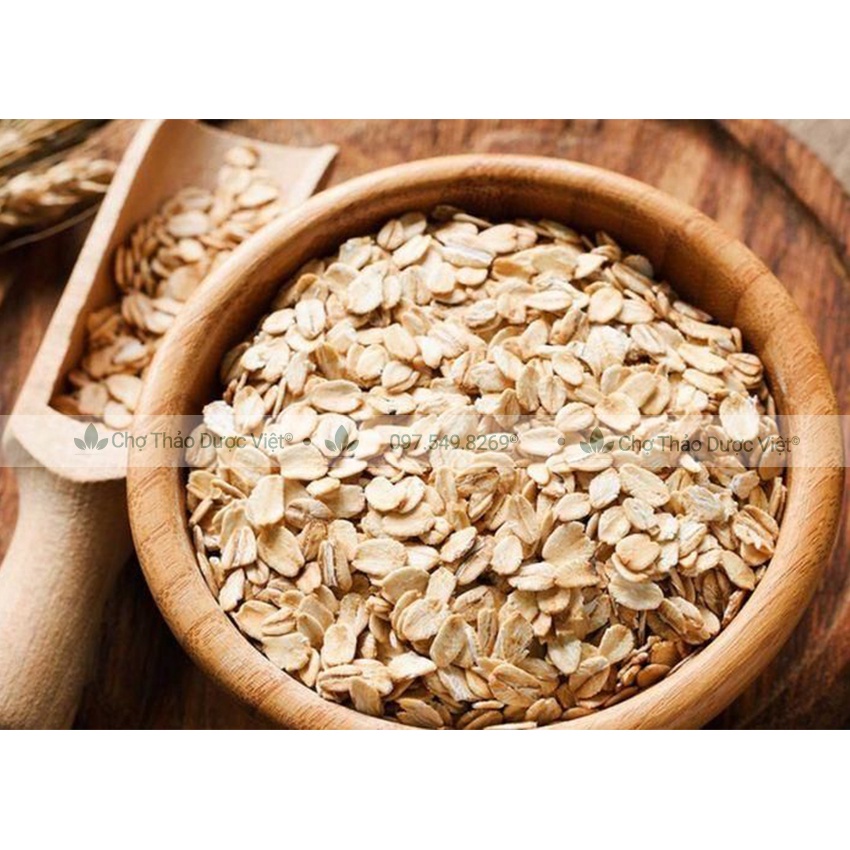 Yến mạch cán dẹt nguyên chất 1kg ( Yến mạch cán mỏng hữu cơ dành cho người ăn kiêng) - Chợ Thảo Dược Việt