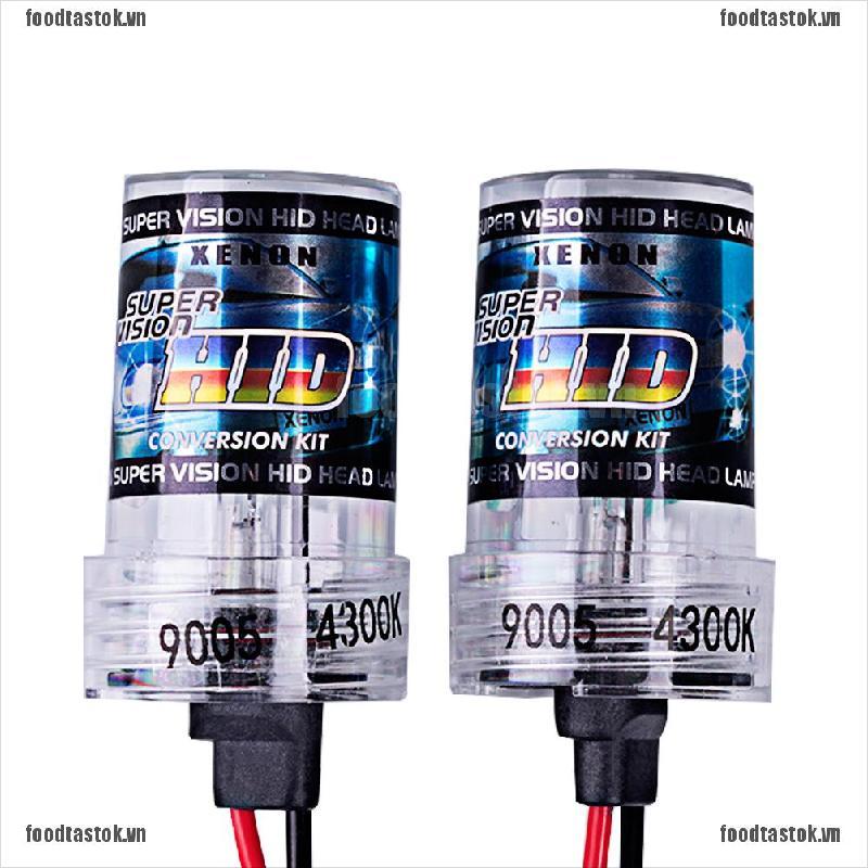 Set 2 Bóng Đèn Xenon 35w 4300k 6000k H1 H7 9005 Chuyên Dụng Cho Ô Tô