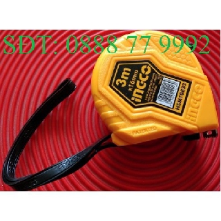 Thước kép thép nền vàng 3mx16mm hsmt0833 ingco