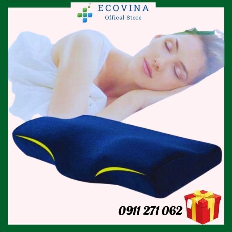 Gối Ngủ Cao Su Non Nhật Bản Gokumin ,Gối Cao Su Giảm Mỏi Cổ