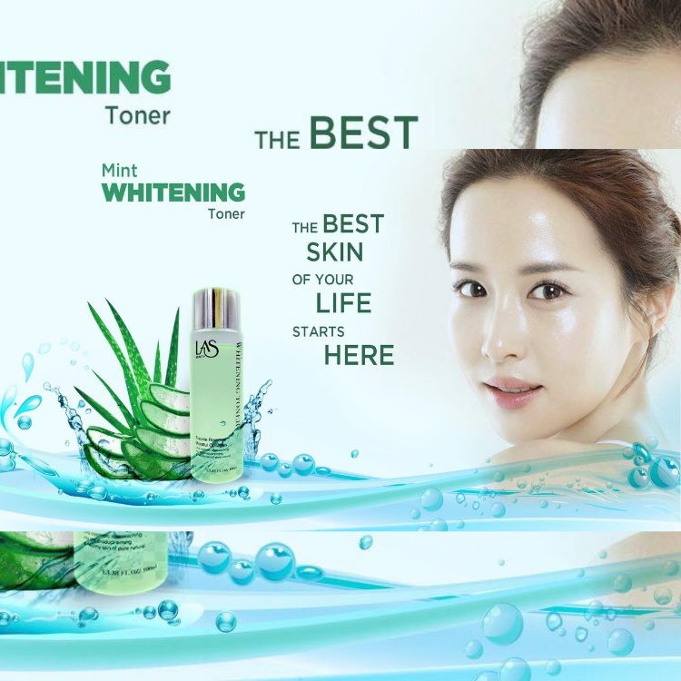 Nước cân bằng da, toner bạc hà, toner tinh thể bạc hà, LAS BEAUTY, 100ml | BigBuy360 - bigbuy360.vn