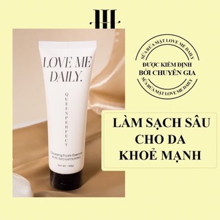 Sữa rửa mặt queenperfect giữ ẩm giúp làm sạch bụi bẩn kiểm soát bã nhờn và làm mờ thâm ngừa mụn