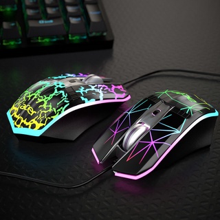 Chuột chơi game có dây chơi game chơi game chuyên dụng chuột văn phòng cơ khí phát sáng cho laptop máy tính máy tính để bàn đa năng