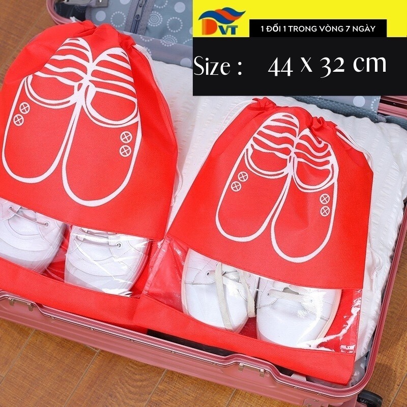 Túi Đựng Giày Chất Vải Dù Cao Cấp Chống Nước Chống Bụi Bảo Quản Giày Dép Sạch Sẽ Gọn Gàng