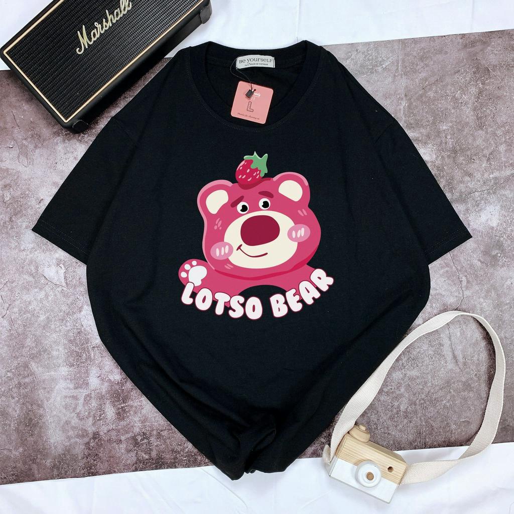 Áo thun tay ngắn Be Yourself unisex size M L XL - Lotso Bear