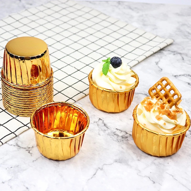 Set 50 Đế Lót Bánh Cupcake/ Muffin/ Cupcake Tiện Dụng