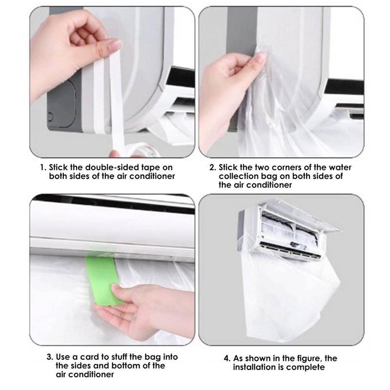Vỏ Bọc Máy Điều Hòa Dùng Một Lần Bằng Nhựa Trong Suốt Chống Thấm Nước/Chống Rỉ Sét