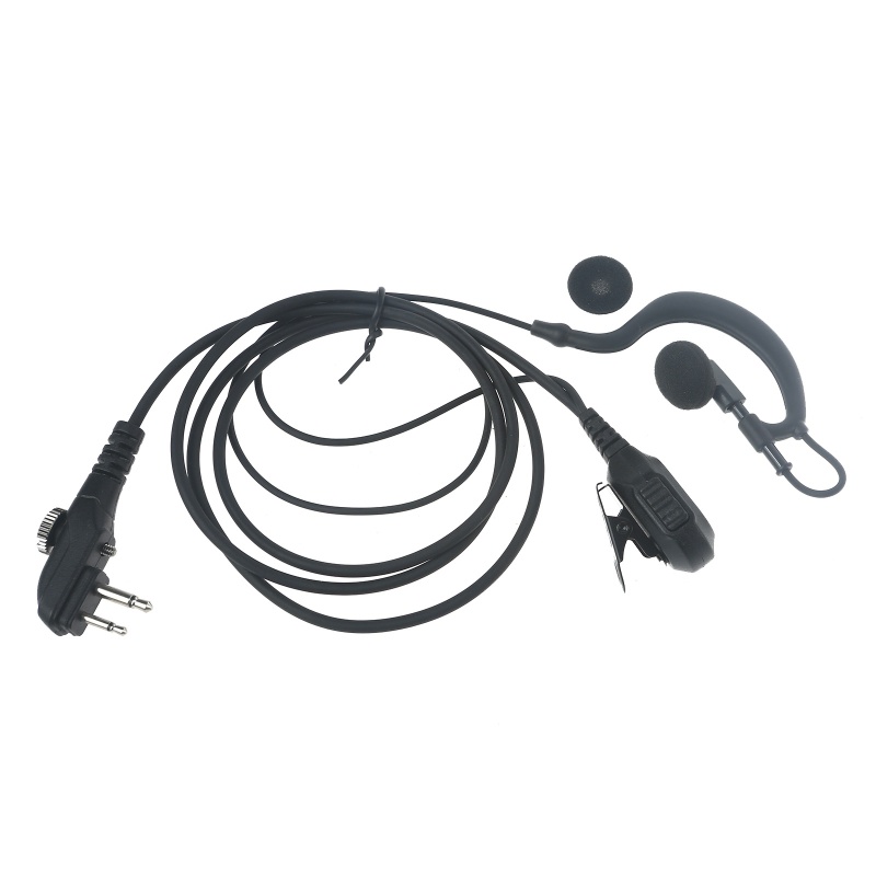 Tai Nghe 2 Pin Kèm Vít Khóa Dành Cho Radio HYT TC-500 TC-518 TC-500S