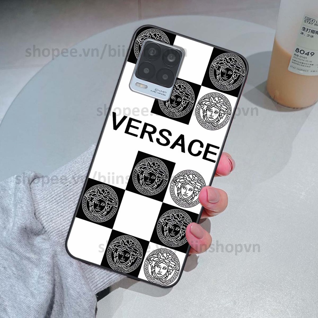 Ốp Realme 8 in hình các thương hiệu nổi tiếng siêu đẹp, thời trang cá tính