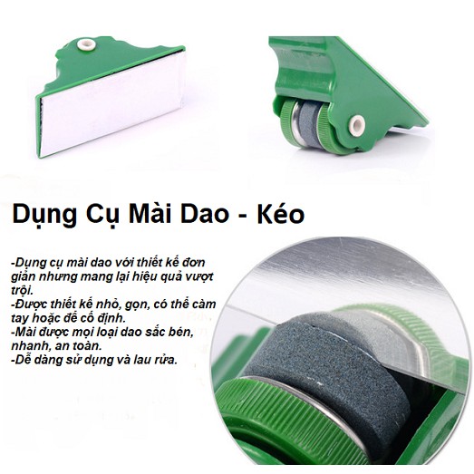 ⚡Chuyên Sỉ⚡Dụng Cụ Mài Dao Kéo - Đá Mài Dao Có Đế Loại Rẻ