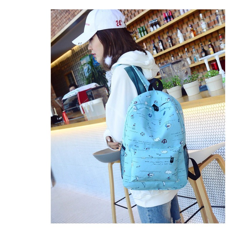 Ba Lô Thời Trang Học Sinh, Sinh Viên Hình Ngộ Nghĩnh Cá Tính