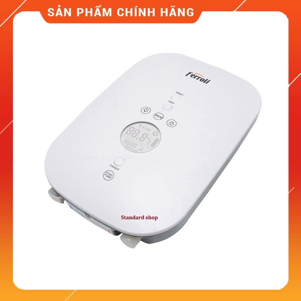 [Hàng chính hãng] Máy Nước Nóng Trực Tiếp Có Bơm Ferroli Divo SDP 4.5S (Điện tử) tặng 01 dây cấp inox Mới 100%