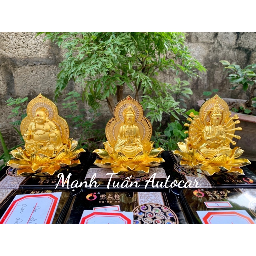 Tượng Phật Để Taplo Ô Tô , Phật Bà Quan Âm Để Xe Hơi, Adida Trang Trí Taplo , Di Lặc