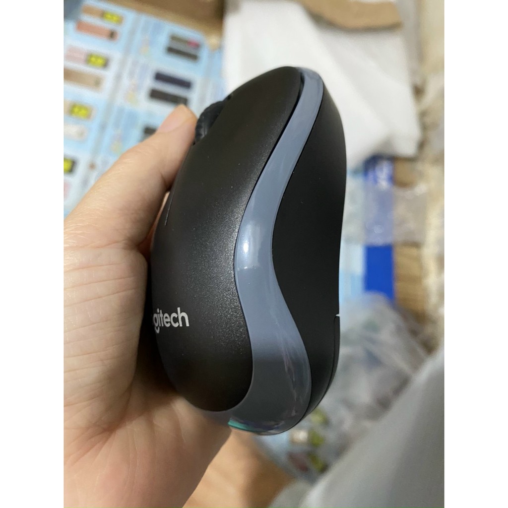 Chuột Không Dây Logitech M185 - Hàng Chính Hãng bảo hành 12 tháng