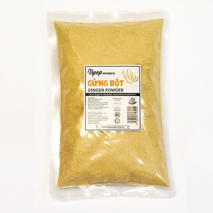 Gừng Bột Vipep 500gr - Bỏ Sỉ
