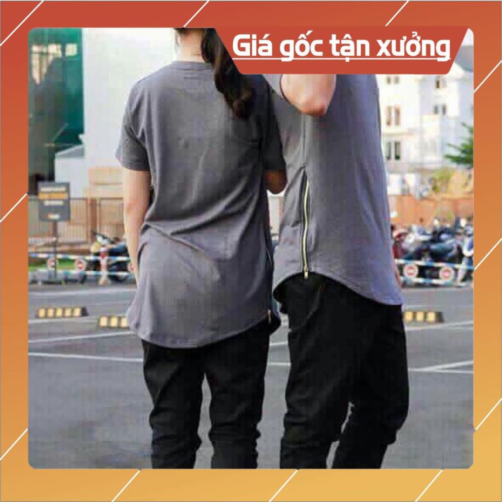 SALE ÁO THUN LAI BẦU ZIP EO THESIXPACK