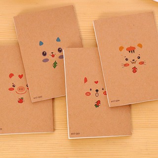 Sổ mini không dòng kẻ dễ thương Pansi