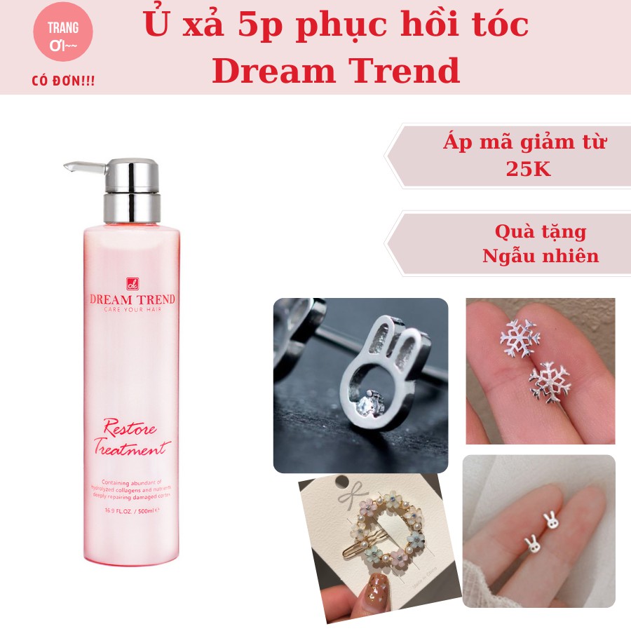 Mặt nạ dưỡng tóc Dream Trend 500ml chai to đùng