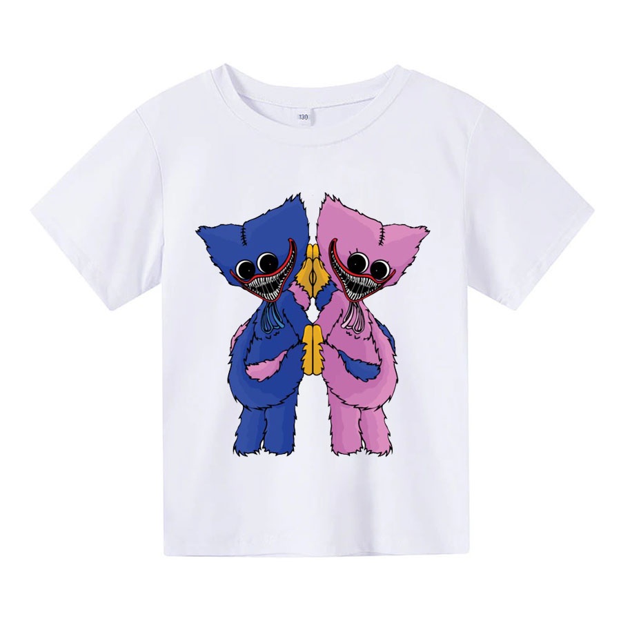 Áo thun cho bé huggy playtime 13, 4 màu, có size người lớn, Anam Store