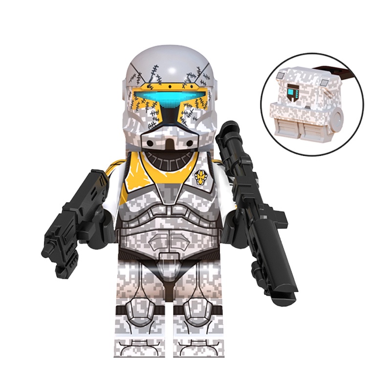 Mô Hình Đồ Chơi Nhân Vật Thuyền Trưởng Omega Trong Phim Star Wars