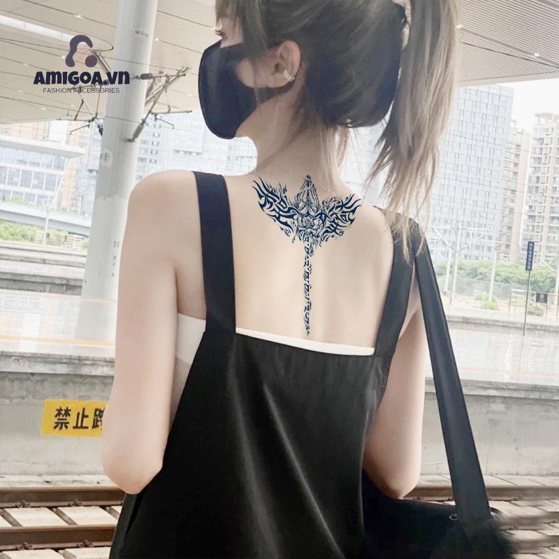 Hình Xăm Dán Bán Vĩnh Viễn Chống Nước Chống Thấm Mồ Hôi
