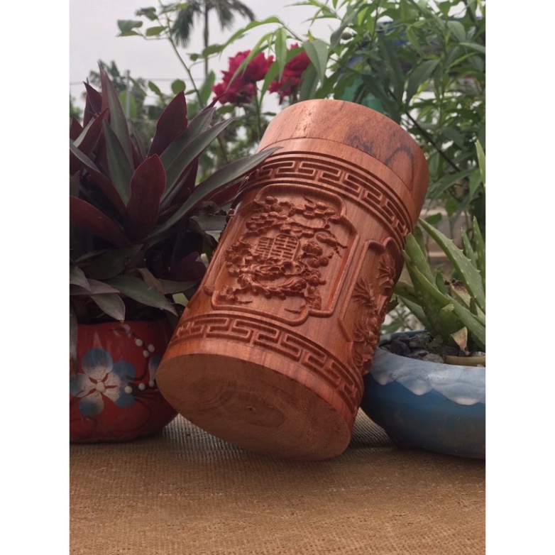 Hộp đựng chè gỗ hương đỏ Nam Phi dùng trang trí bàn tiếp khách , quà tặng . Nhiều mẫu mã , chủng loại khác nhau