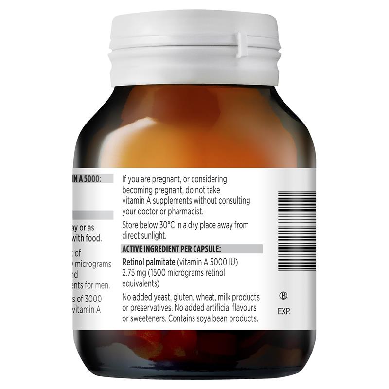 🌻  Viên uống Blackmores Vitamin A 5000IU Eye Care 150 viên, bổ sung vitamin A, bổ mắt chăm sóc sức khỏe thị lực