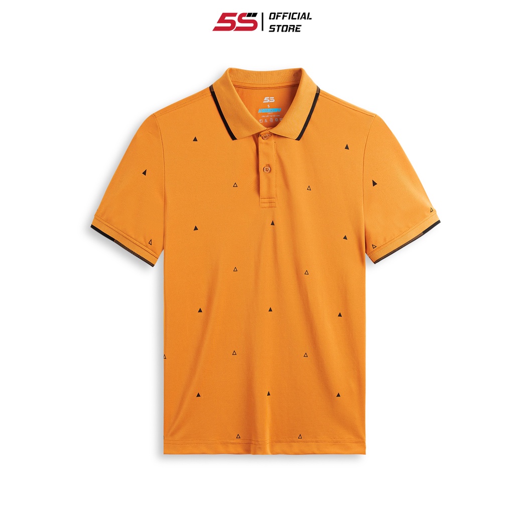 Áo Thun Polo Nam COMAX 5S Màu Vàng, Vải Coolmax Thấm Hút Vượt Trội, Chống Nhăn, Nhanh Khô (APC22301)