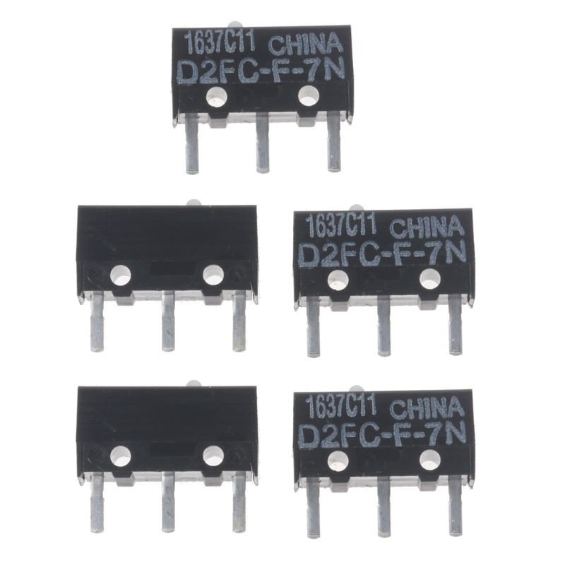 Set 5 Công Tắc Micro Cho Máy Tính D2fc-f-7n