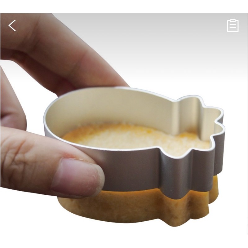 Khuôn bánh dứa Đài Loan 10 cái