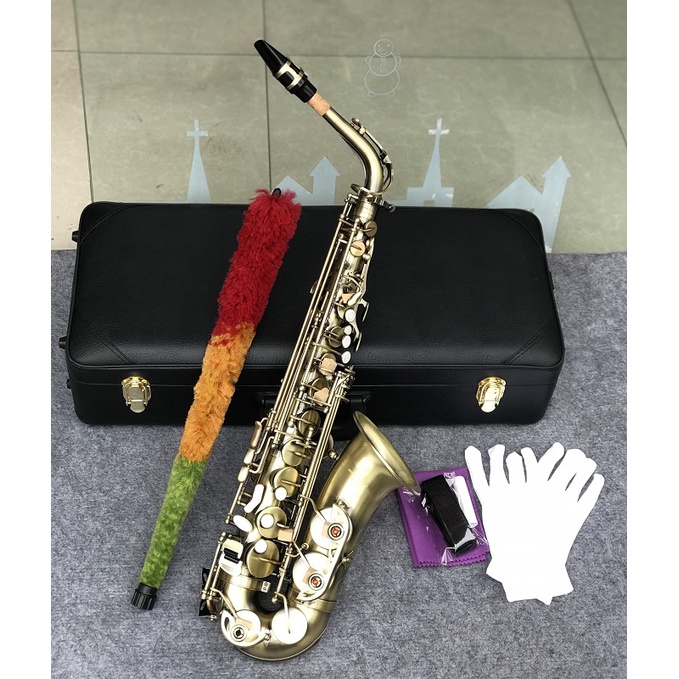 Kèn saxophone alto Yamaha màu đồng