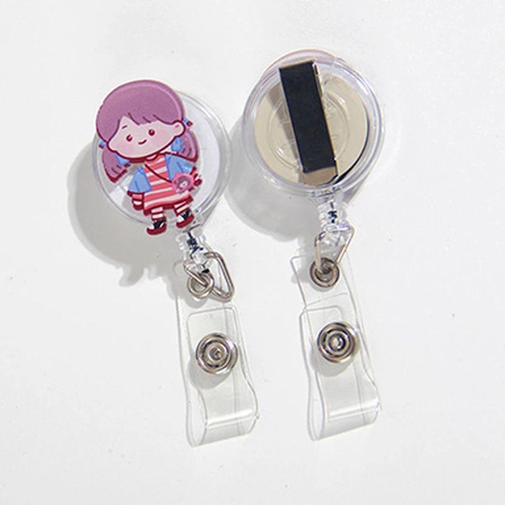 Giá Đỡ Thẻ Đeo Ngực Có Thể Thu Gọn Tiện Dụng Cho Học Sinh / Nhân Viên Y Tá