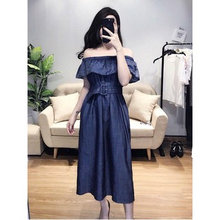 Đầm trễ vai