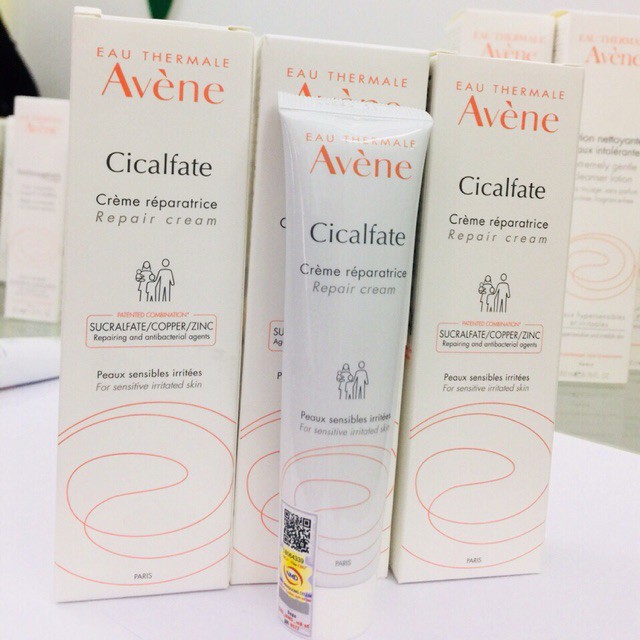 [CHÍNH HÃNG] AVENE CICALFATE - KEM PHỤC HỒI DA - LIỀN SẸO - GIẢM THÂM 40ml