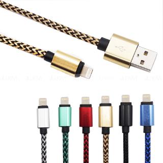Cáp Sạc Nhanh Type C Dây Bện Nylon Cho Android Apple XS V8 1m 2m 3m