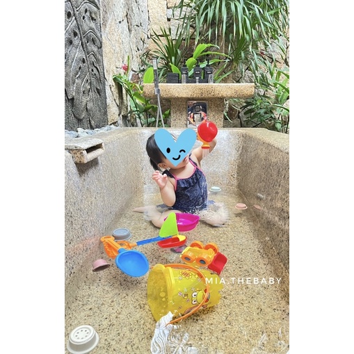 BỘ ĐỒ CHƠI CÁT/NƯỚC CHO BÉ - HÀN QUỐC