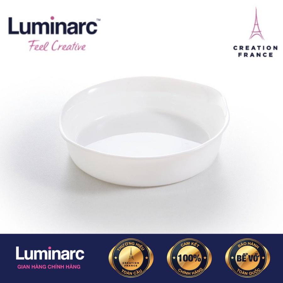 Khay nướng Thuỷ Tinh Luminarc Smart Cuisine Tròn 14cm LUKHP0310