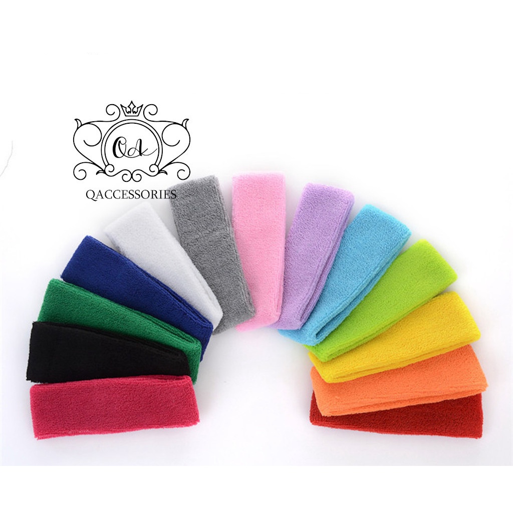 Băng đô thể thao nam nữ đeo trán chặn mồ hôi chống trượt gym yoga KPOP Hàn Quốc UNISEX Headband QACCESSORIES HA220102