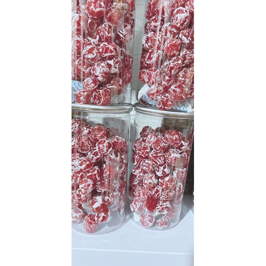 Ô mai mận cơm chua ngọt hũ 500gr, omai mận