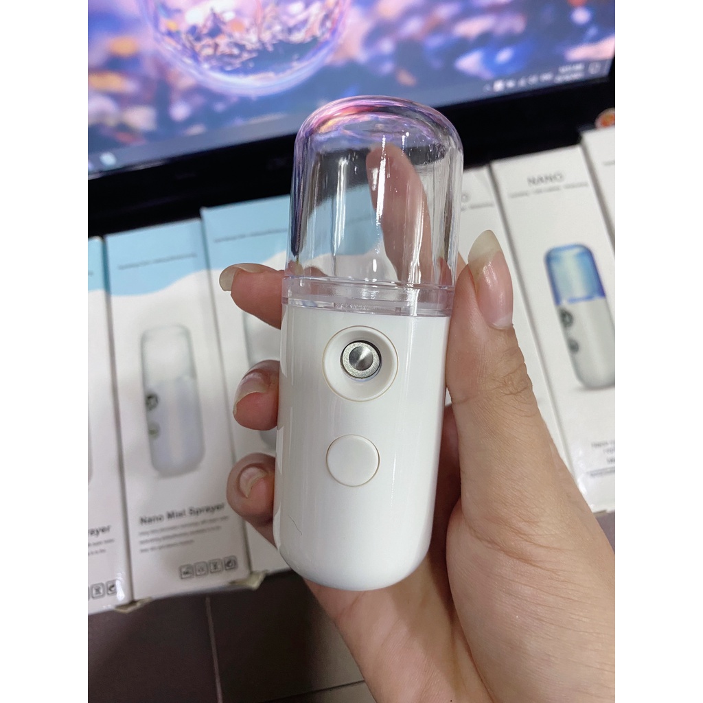 Máy phun sương mini nối mi - dụng cụ nối mi mr tuấn