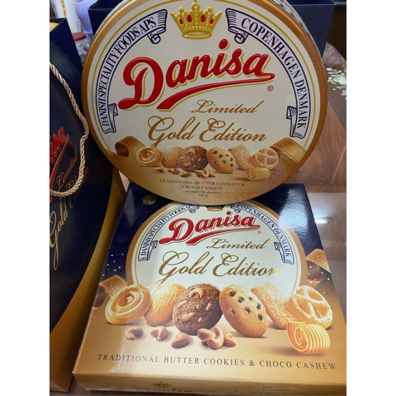Bánh Danisa limited gold edition