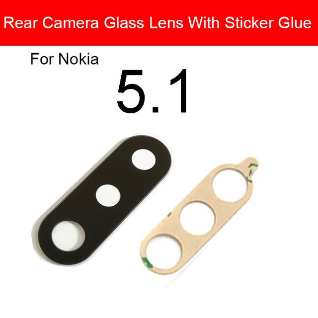 Ống kính máy ảnh sau cho Nokia 3 5 5.1 6 6.1 7 Plus 8 X5 X6 X7 X71 7.1