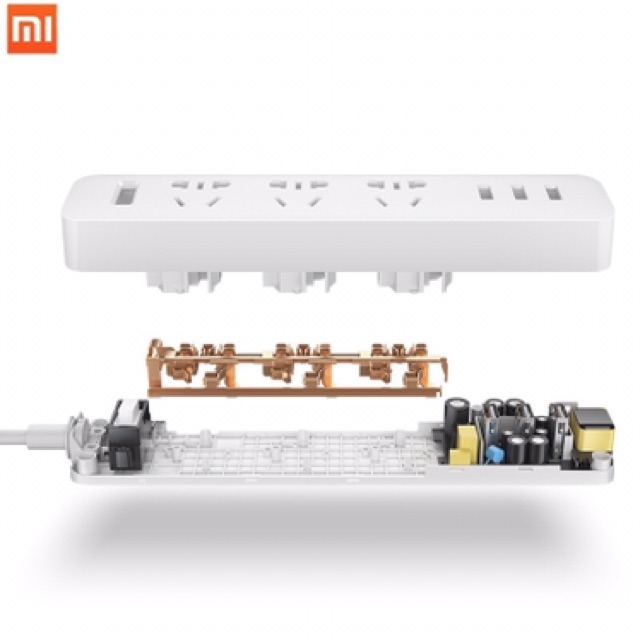 ROSMART - Ổ ĐIỆN XIAOMI MI POWER STRIP SOCKET - Ổ CẮM ĐIỆN THÔNG MINH XIAOMI