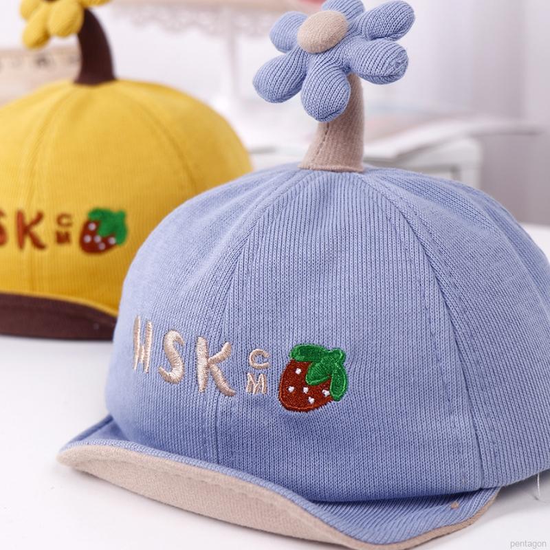 Mũ Lưỡi Trai Thêu Chữ Cực Cute Cho Bé